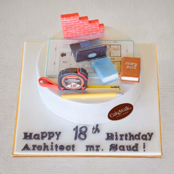Architecture Theme Cake