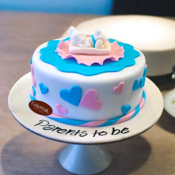 Baby Shower Parents To Be Cake