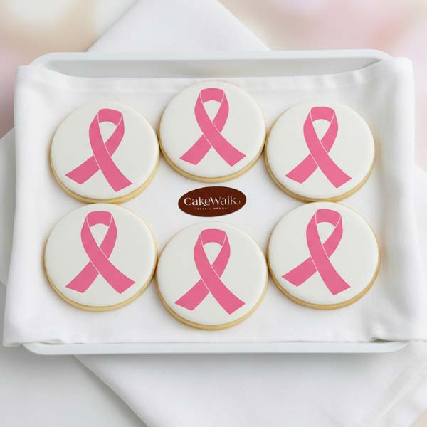 Breast Cancer Awareness Cookies-Pink Ribbon