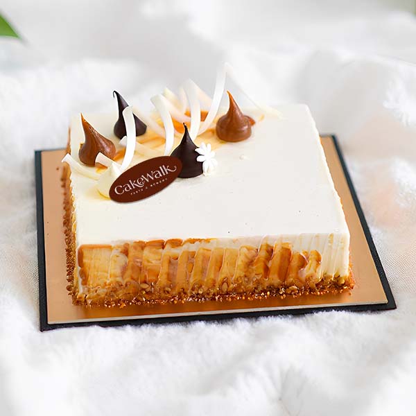 Caramel Chocolate Mouse Cake