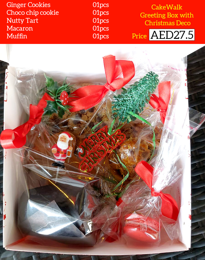 Christmas Box with Deco