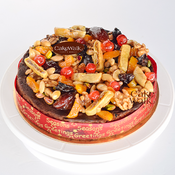 Special Plum Dry Fruit Cake - Christmas Deco