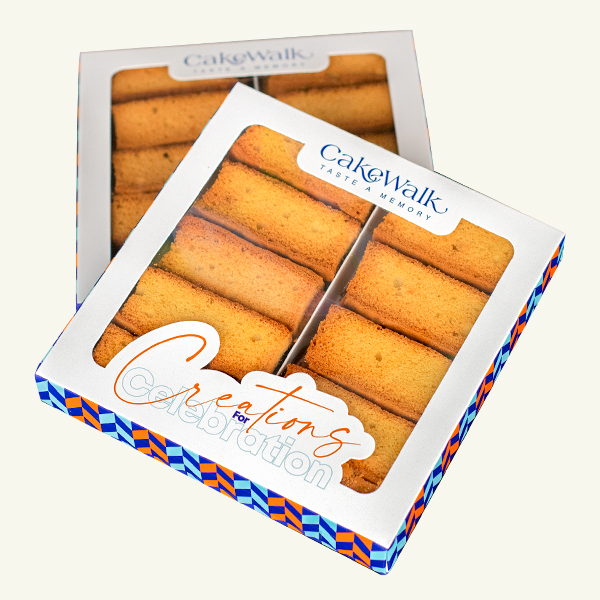 Cake Rusk Box-600gm