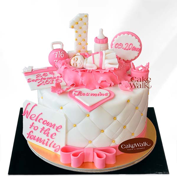 Welcome Baby Shower Cake