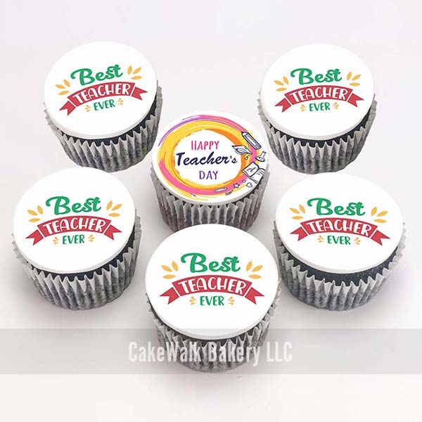 Best Teachers Day Cupcakes