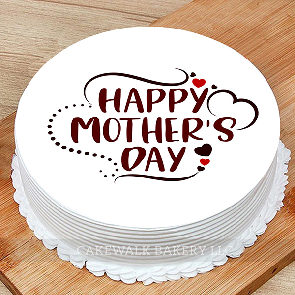 Happy Mother's Day Cream Cake