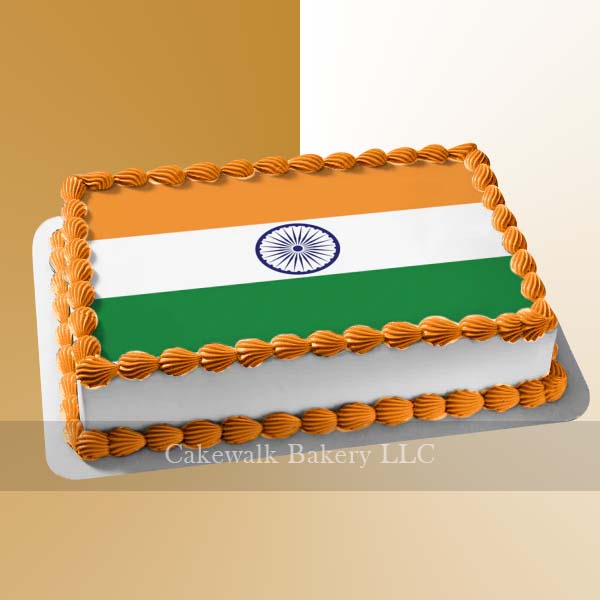 India National Day Cake-4