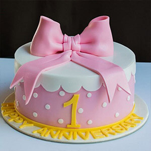 Pink Baby Girl Cake