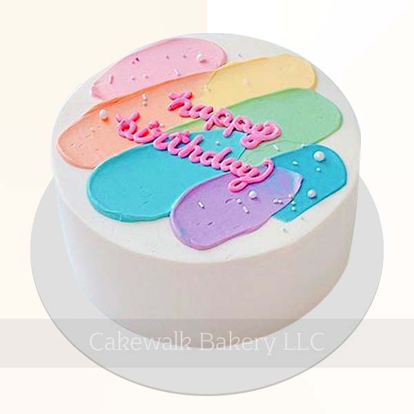 Multi Color Pastel Cake