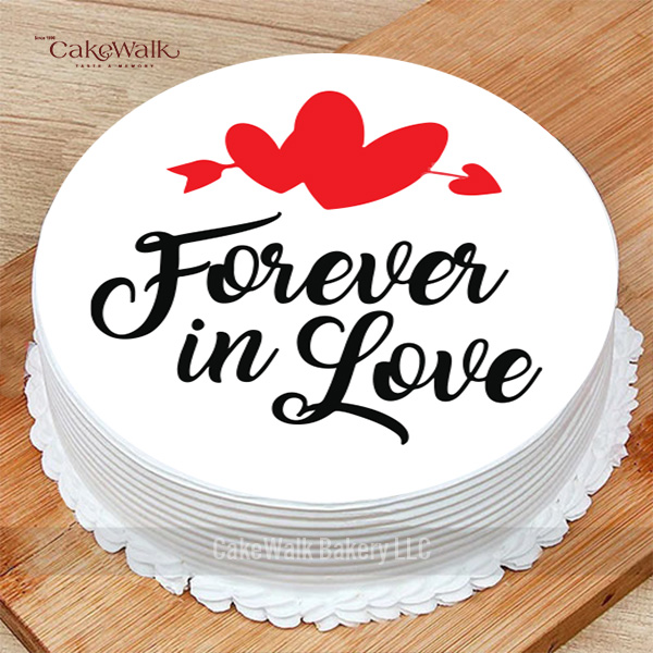 Forever in Love Cream Cake