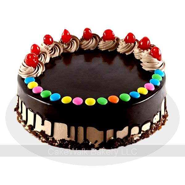 Chocolate Drip Cherry Cake