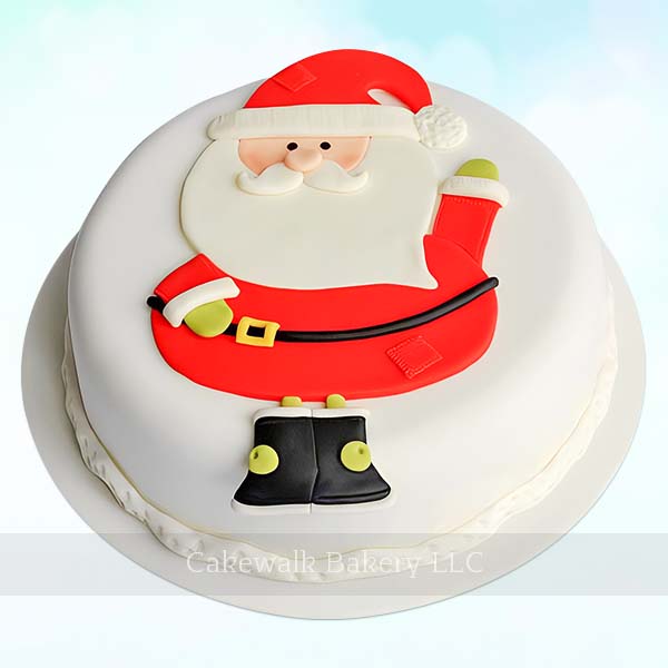 Christmas Santa Theme Cake