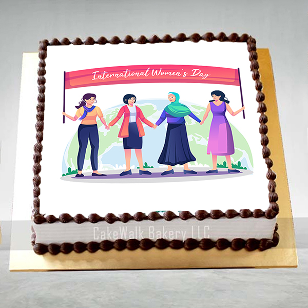 International Women's Day-Printed Cake