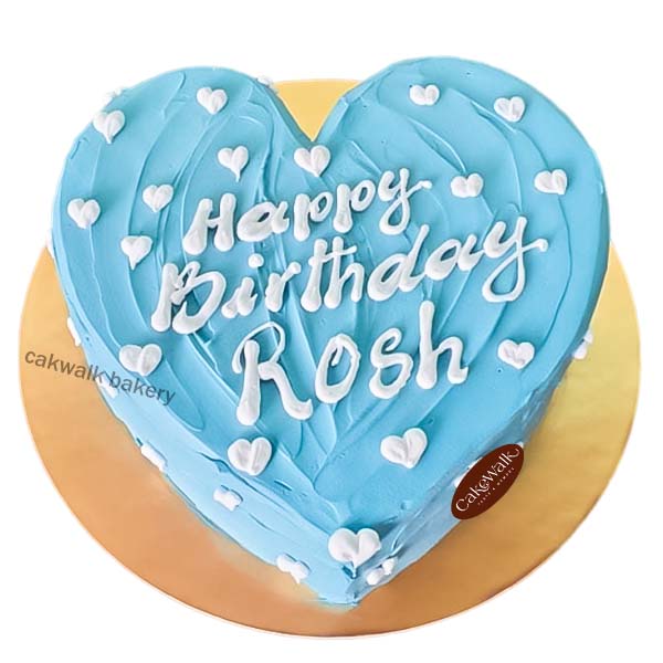 Pastel Heart Cake