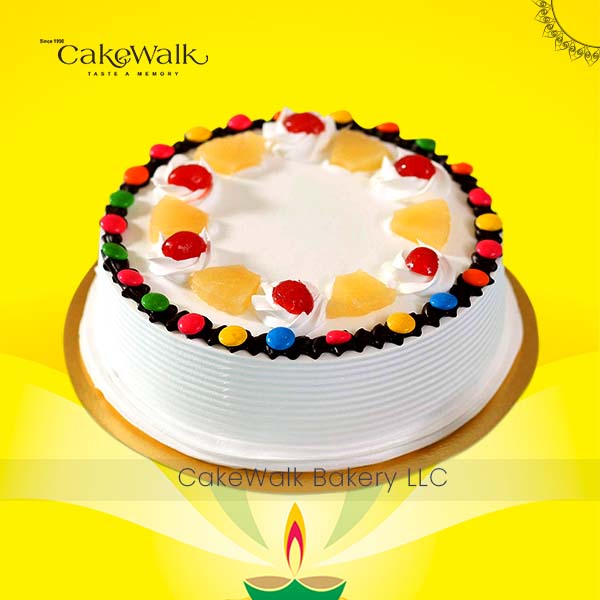 M&M Pineapple Cream Cake