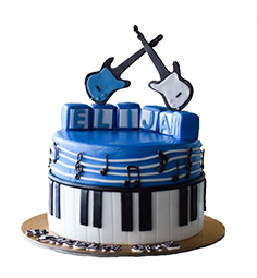 GUITAR THEME CAKE