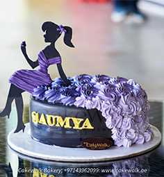 DOLL THEME CAKE