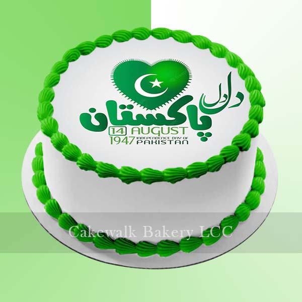 Pakistan National Day Cake-1