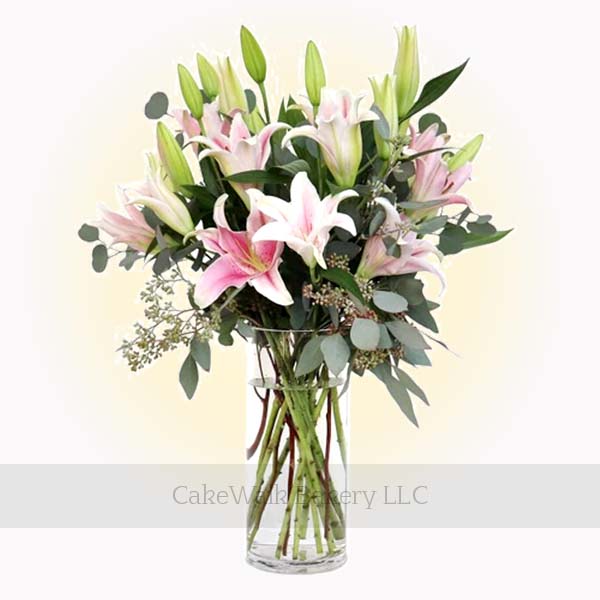 Pink Lilies