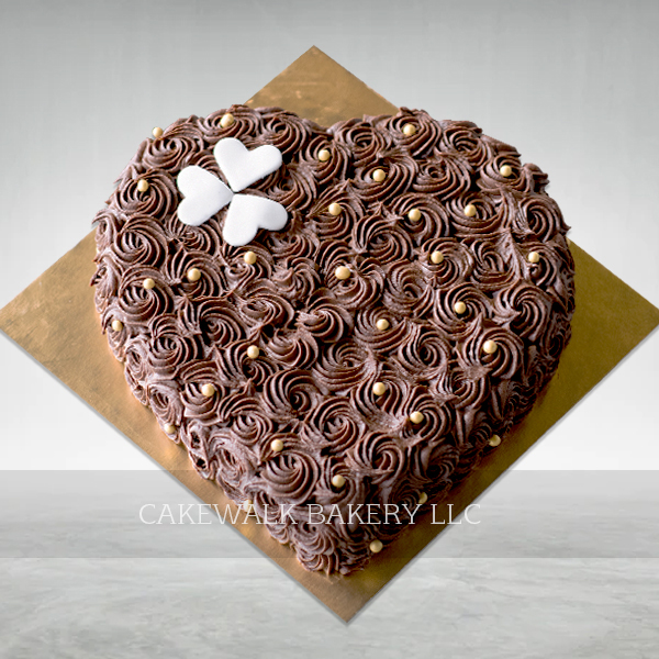 Chocolate Heart Shape Special Cake