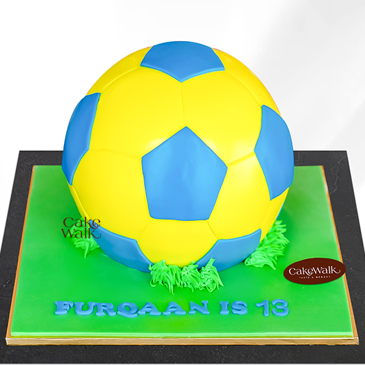 Football Shape cake