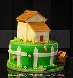 HOUSE THEME CAKE