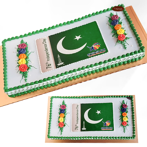 Pakistan National Day Cake