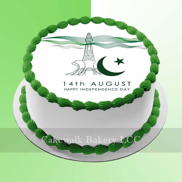 Pakistan National Day Cake-4