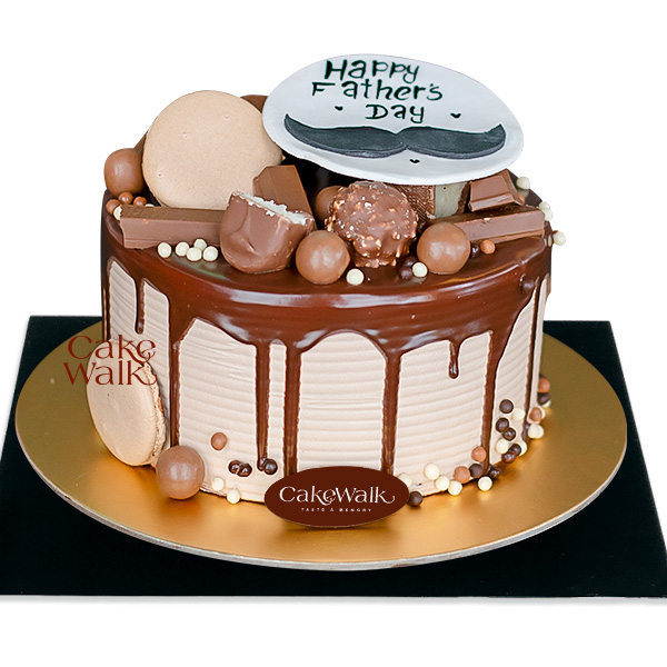 Father Day Chocolate Special Drip Cake