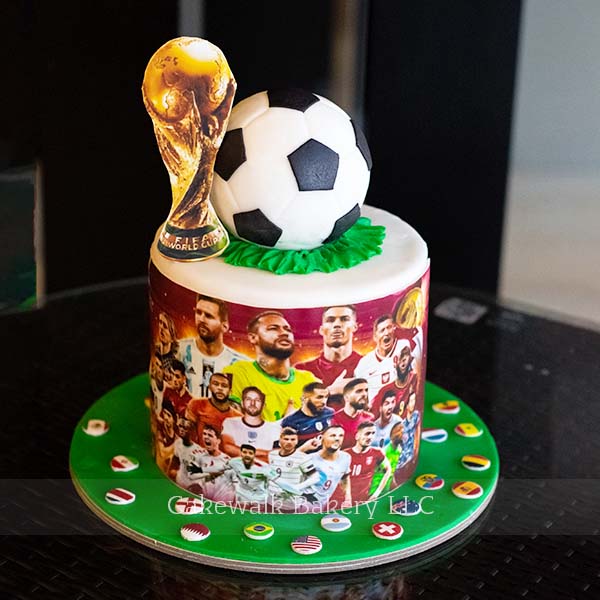 FIFA World Cup Football Theme Cake