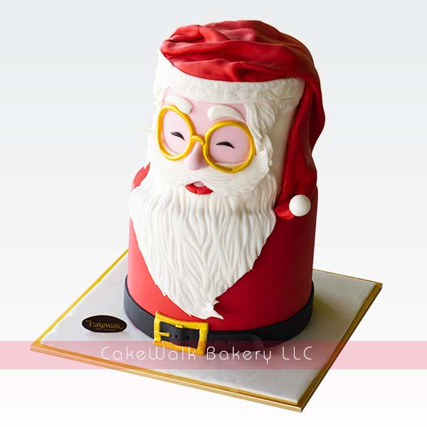 SANTA CLAUS THEME CAKE