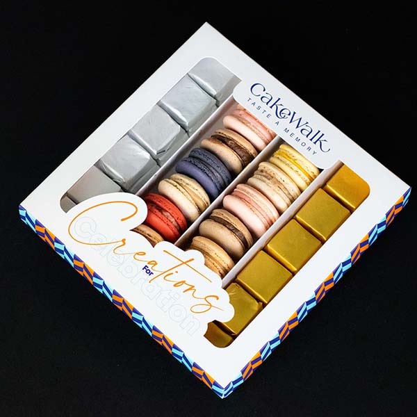 Dewali Special Chocolate with Macaroon Box 