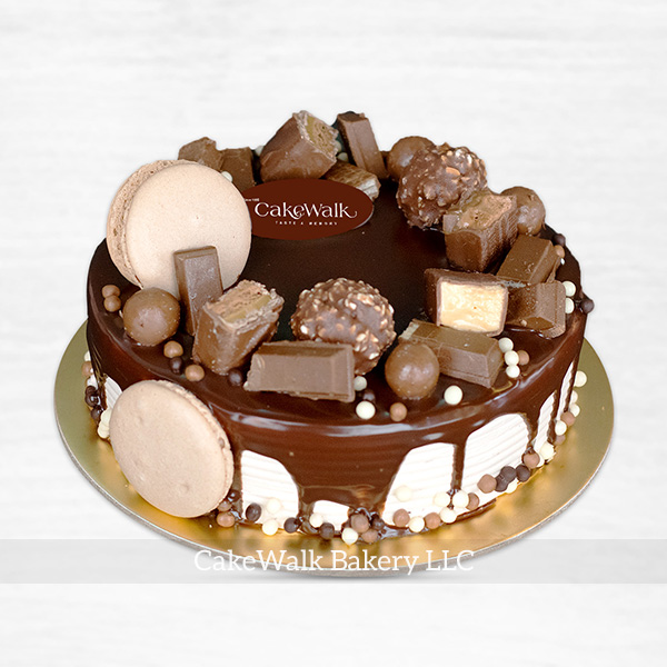 Chocolate Special Drip 750gm cake