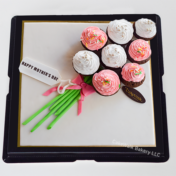 Mother's Day Cupcakes-Bouquet