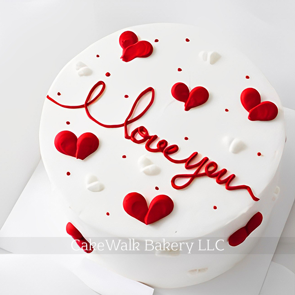 20 Romantic Valentines Day Ideas for Cake Decoration