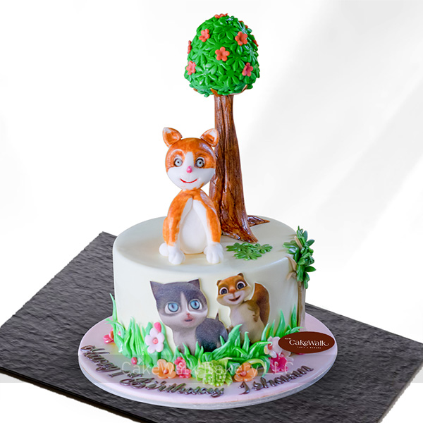 Kitty Cats Theme Cake