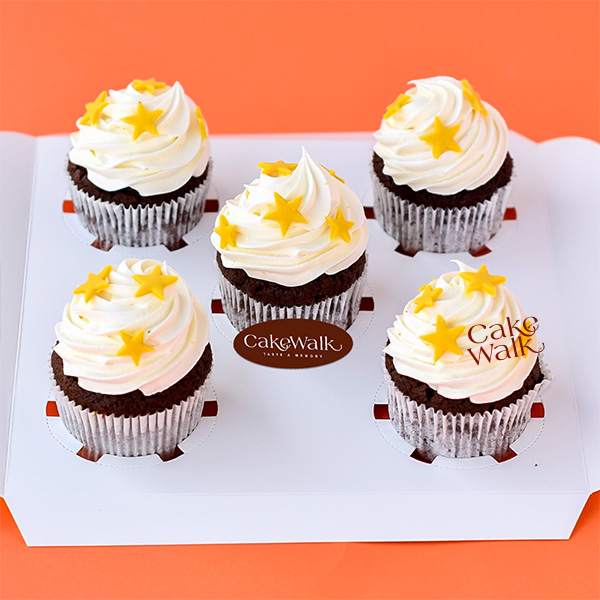 Stars Cupcake
