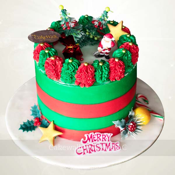 Christmas Tree Cake