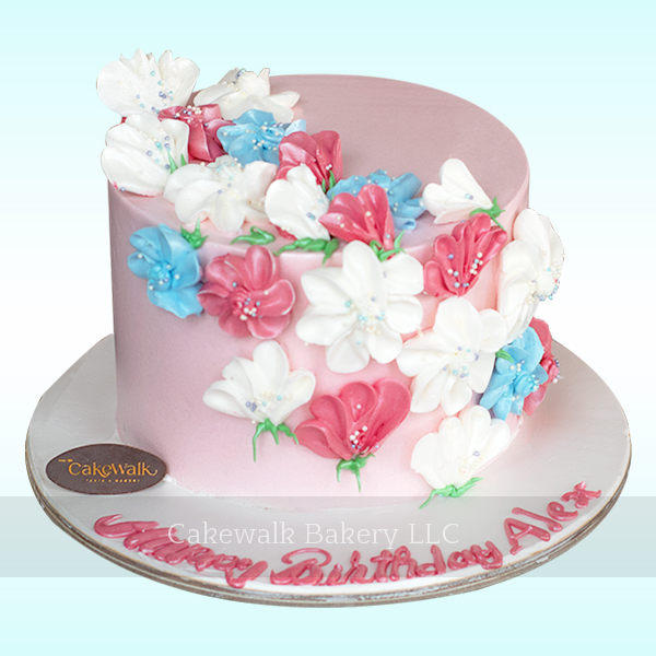 Buttercream Flower Cake