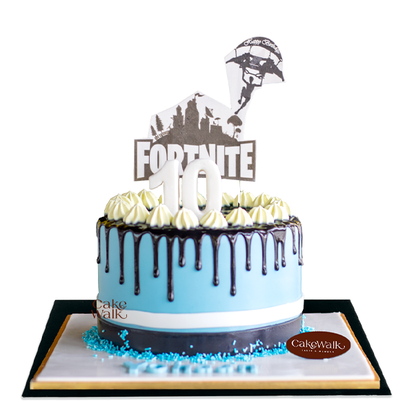 Fortnite Theme Cake
