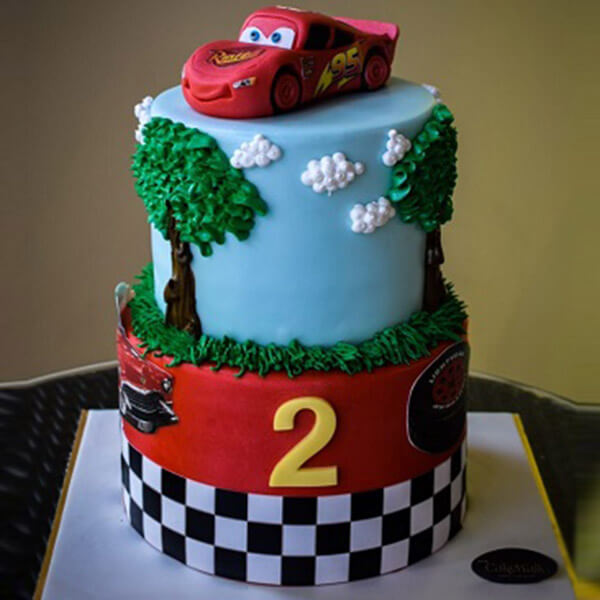 McQueen birthday cake 