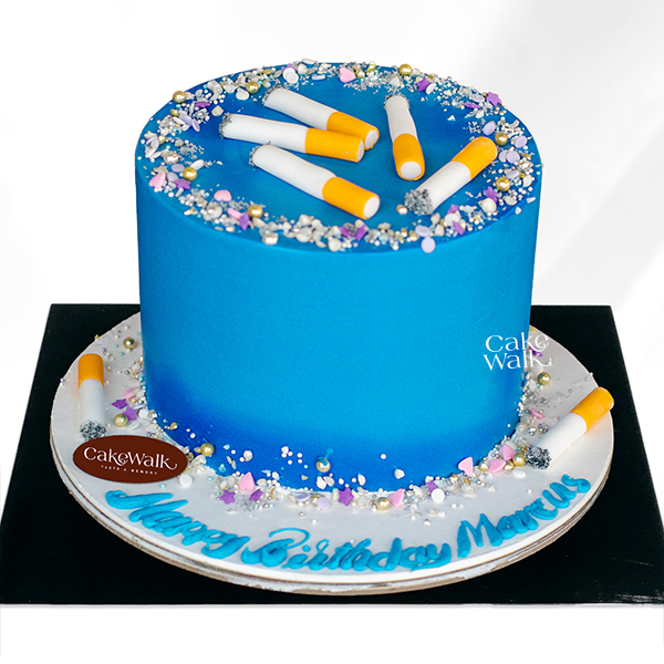 Cigarette / Smoker Theme Cake