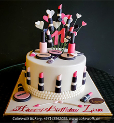 MAKEUP ART CAKE