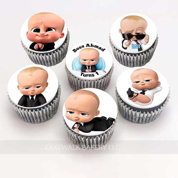 Boss Baby Cupcakes