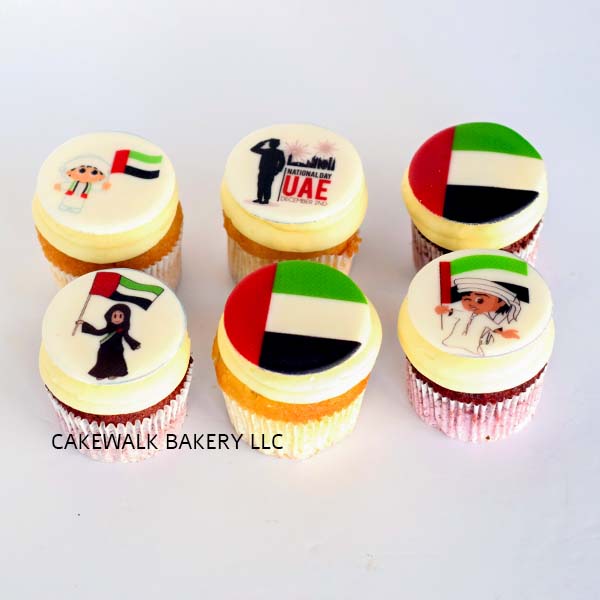 UAE National Day Cupcakes