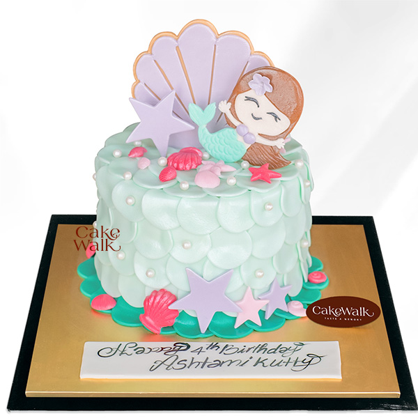 Mermaid Theme Cake
