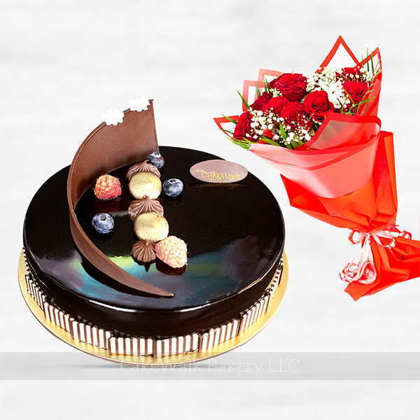 Choco Truffle + Flower Bouquet