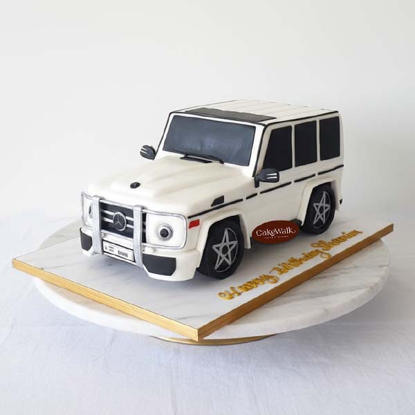 Mercedes G Wagon Cake