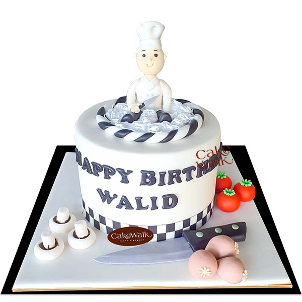 Chef Theme Cake