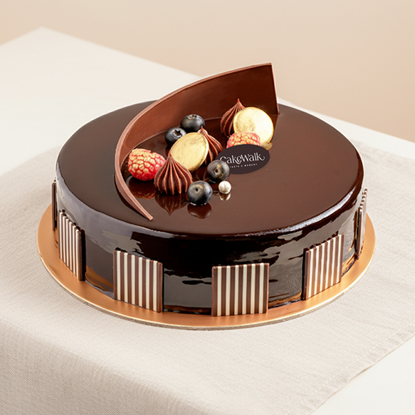 Belgian Chocolate Truffle Cake